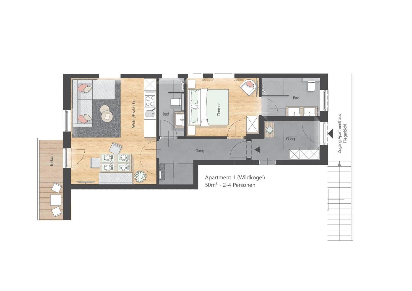 Apartments Fliegerbichl - Familie Voithofer Bramberg am Wildkogel Exterior photo